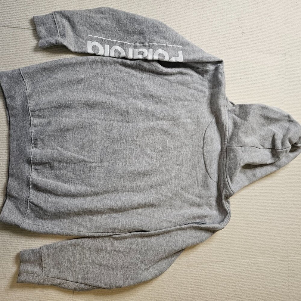 Polaroid gray hooded sweatshirt - size Xsmall - Picture 5 of 5